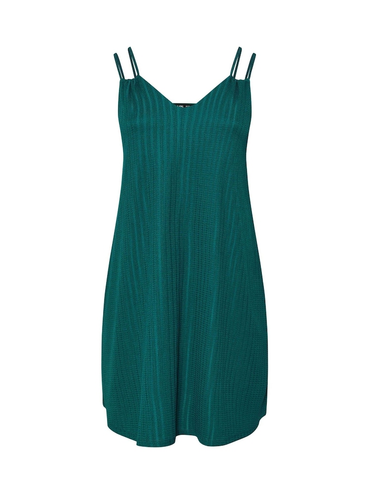 Yours Curve Green Cami Double Strap Dress - Image 5 of 5