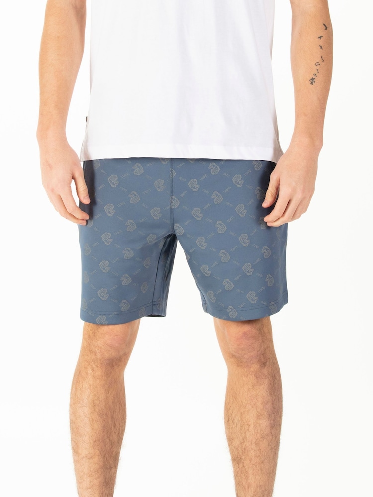 Luke 1977 Boy Blue Semtex Denim Shorts - Image 1 of 8