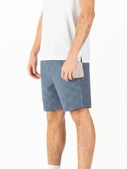 Luke 1977 Boy Blue Semtex Denim Shorts - Image 3 of 8