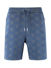 Luke 1977 Boy Blue Semtex Denim Shorts - Image 4 of 8