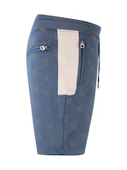 Luke 1977 Boy Blue Semtex Denim Shorts - Image 6 of 8