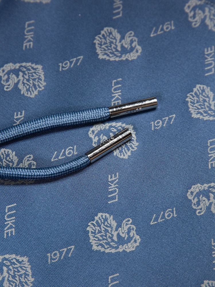 Luke 1977 Boy Blue Semtex Denim Shorts - Image 8 of 8