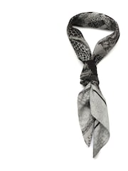 AllSaints Black Evolve Bandana - Image 2 of 4