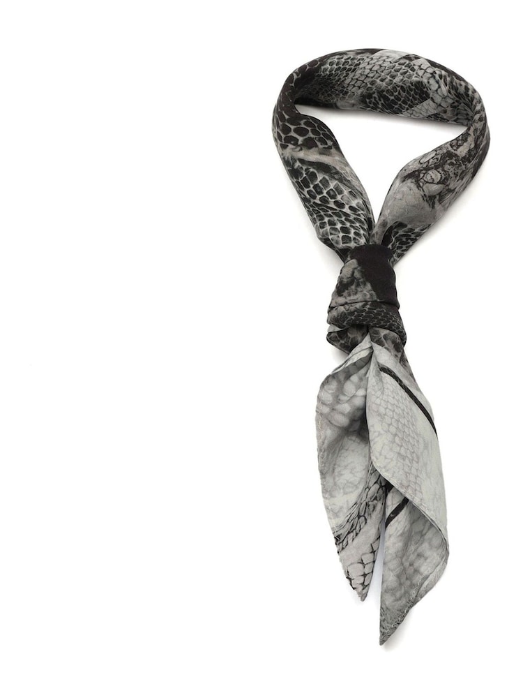 AllSaints Black Evolve Bandana - Image 2 of 4