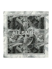 AllSaints Black Evolve Bandana - Image 3 of 4