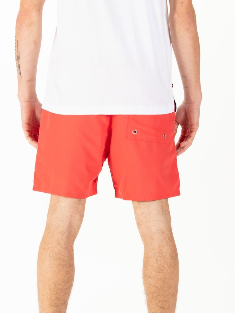 Luke 1977 Red Stately Grenadine Swimshorts - Image 2 of 4