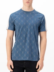 Luke 1977 Blue 100% Cotton Ramos Denim Blue T-Shirt - Image 1 of 6