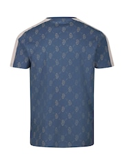 Luke 1977 Blue 100% Cotton Ramos Denim Blue T-Shirt - Image 5 of 6