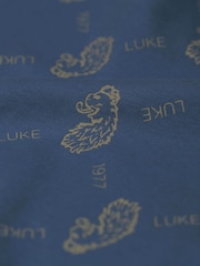 Luke 1977 Blue 100% Cotton Ramos Denim Blue T-Shirt - Image 6 of 6