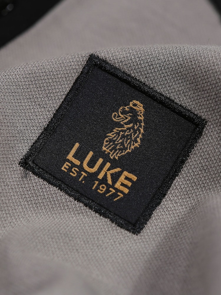 Luke 1977 Grey Saddleworth Concrete Polo Shirt - Image 6 of 6