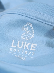 Luke 1977 Blue 100% Cotton Nelson T-Shirt - Image 6 of 7