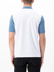 Luke 1977 Saddleworth White Denim Polo Shirt - Image 2 of 6