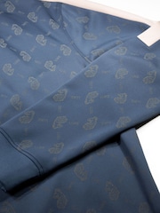 Luke 1977 Blue Gazzas Tears Denim Sweatshirt - Image 8 of 8