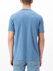 Luke 1977 Blue 100% Cotton Edale T-Shirt - Image 2 of 6