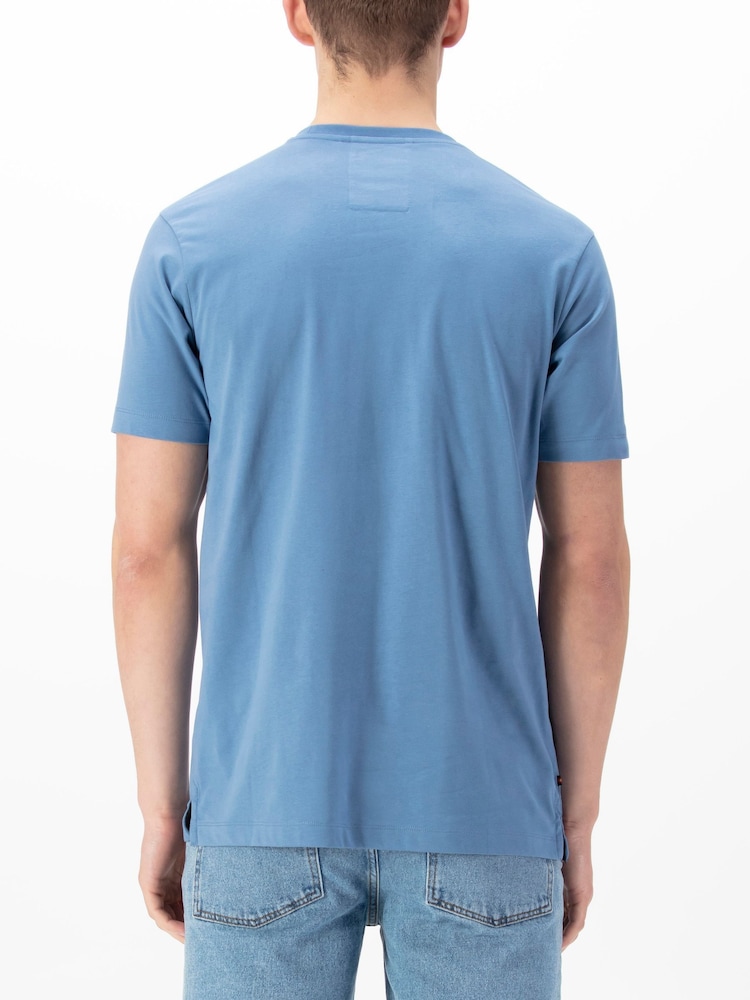 Luke 1977 Blue 100% Cotton Edale T-Shirt - Image 2 of 6