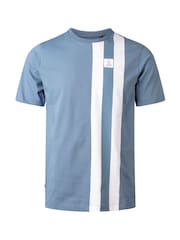 Luke 1977 Blue 100% Cotton Edale T-Shirt - Image 4 of 6
