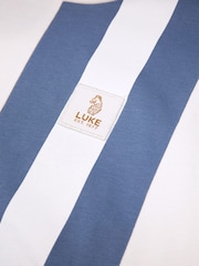 Luke 1977 Blue 100% Cotton Edale T-Shirt - Image 6 of 6