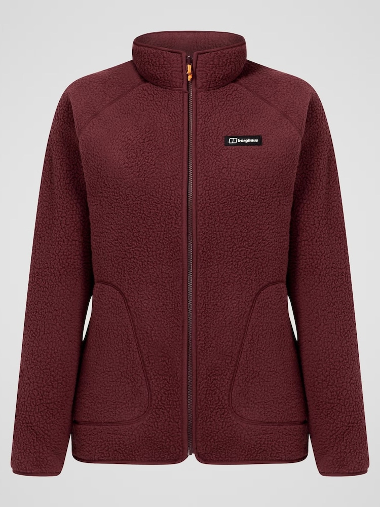 Berghaus Burgundy Red Exclusive Hanby Full Zip Fleece - Image 1 of 5
