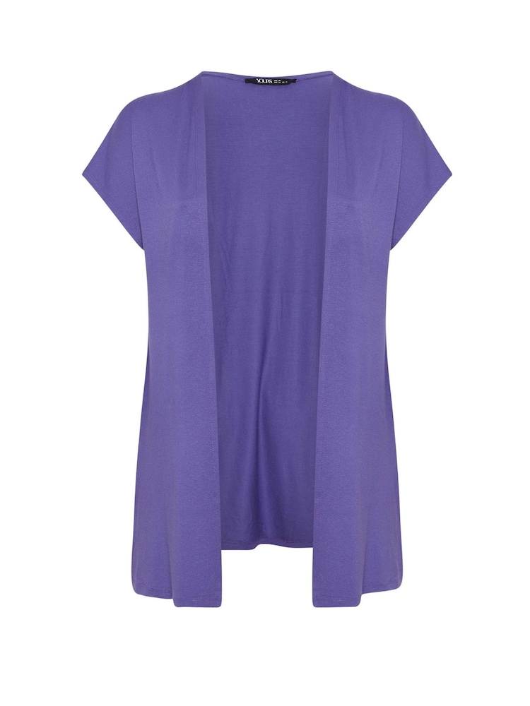 Morado - Yours Curve Grown On Sleeve Cover-Up - Imagen 5 de 5