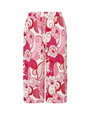 Yours Curve Pink Jersey Midaxi Culottes - Image 5 of 5