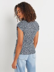 M&Co Jersey Wrap Top - Image 3 of 4