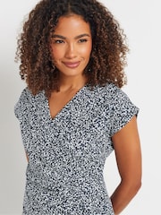 M&Co Jersey Wrap Top - Image 4 of 4