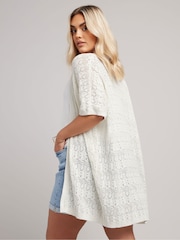 Bela - Yours Curve Kimono Cardigan - Slika 4 iz 6
