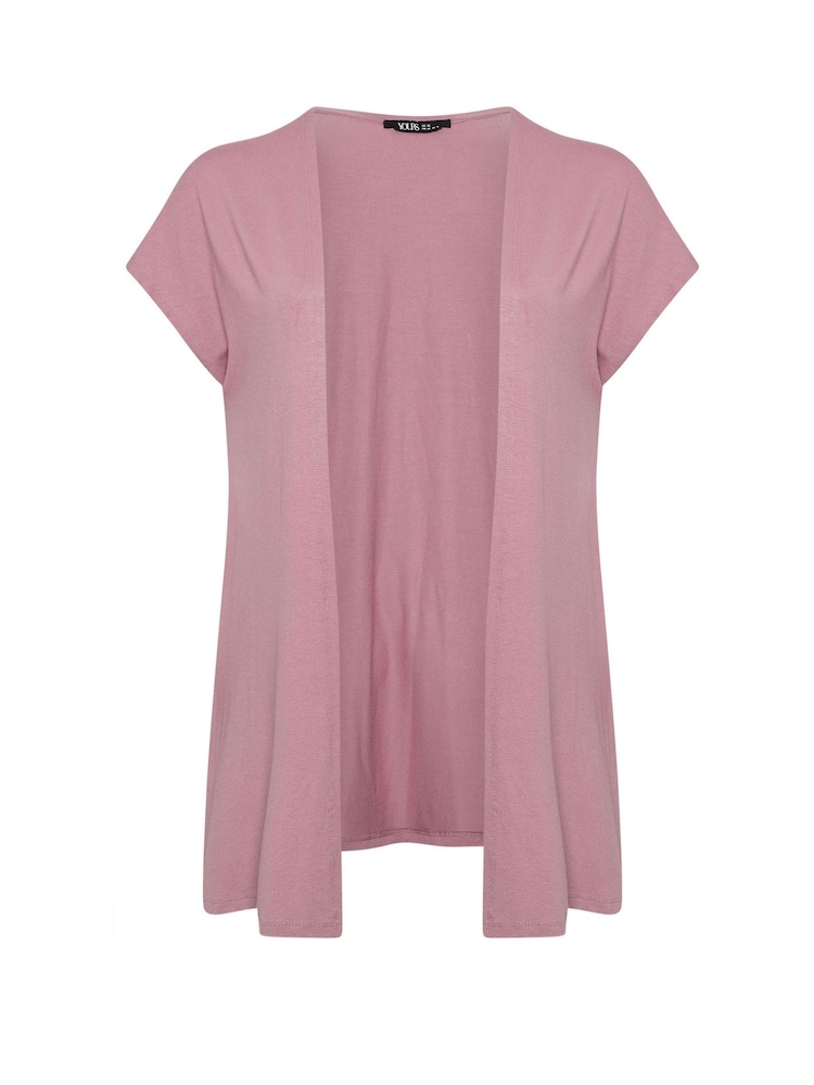 Rosa - Yours Curve Grown On Sleeve Cover-Up - Imagen 5 de 5