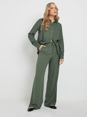 Long Tall Sally Green Long Sleeve Containing Shirt - Image 2 of 8