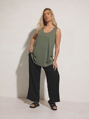 Yours Curve Green Look Vest - Image 3 of 4