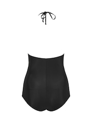 Yours Curve Maternity Buckle Halterneck Swimsuit - Image 2 of 2
