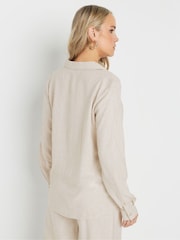 Long Tall Sally Natural Long Sleeve Containing Shirt - Image 5 of 6