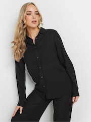 Long Tall Sally Black Long Sleeve Containing Shirt - Image 5 of 6