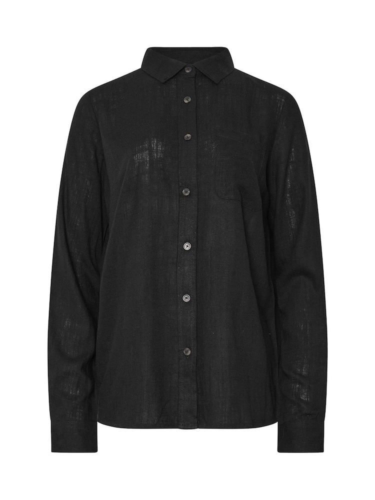 Long Tall Sally Black Long Sleeve Containing Shirt - Image 6 of 6