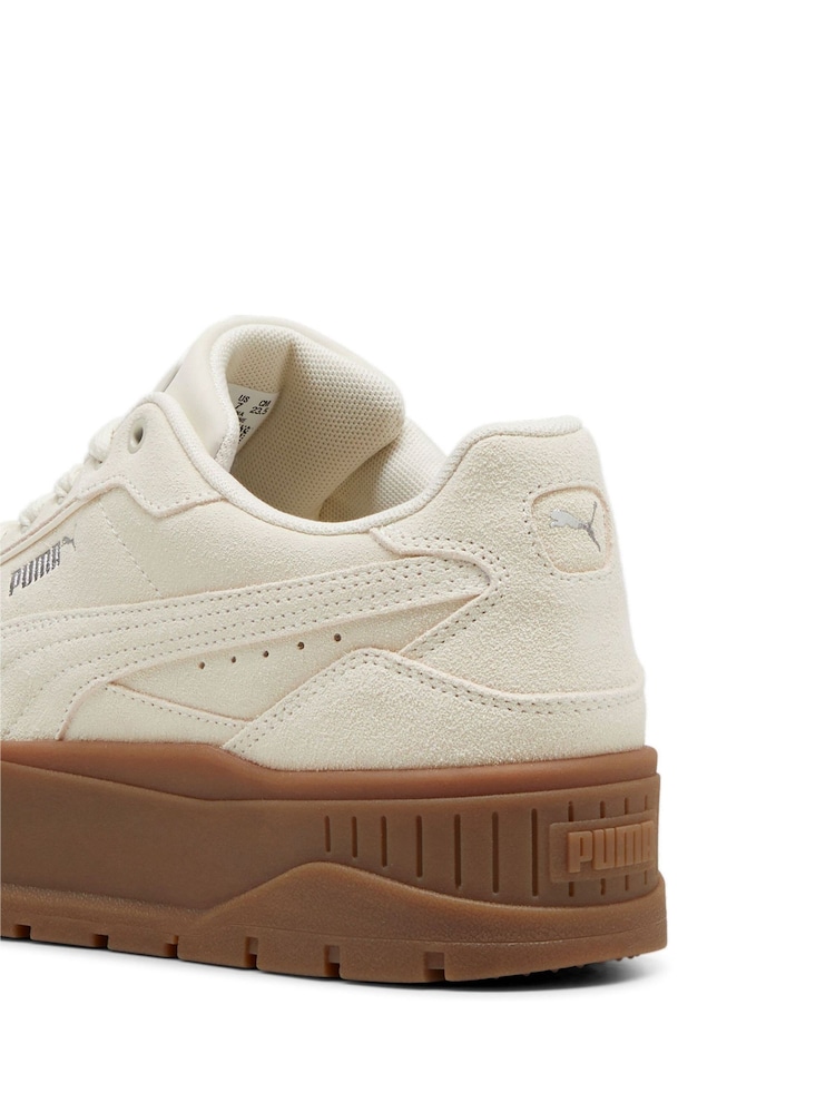 Puma Cream Womens Karmen Trainers - Image 8 of 8