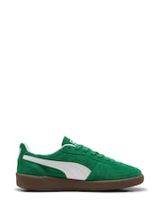 Puma Green Womens Palermo Trainers - Image 1 of 8