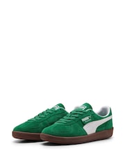 Puma Green Womens Palermo Trainers - Image 3 of 8