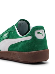 Puma Green Womens Palermo Trainers - Image 6 of 8