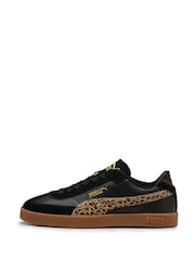 Puma Leopard Womens Club Era Trainers - Image 2 of 6