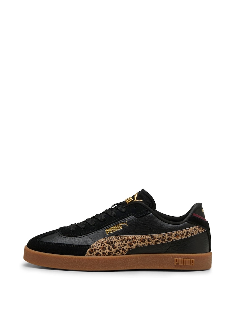 Puma Leopard Womens Club Era Trainers - Image 2 of 6