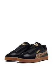 Puma Leopard Womens Club Era Trainers - Image 3 of 6