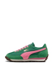 Puma Green/Pink Womens Easy Rider Trainers - Image 2 of 7