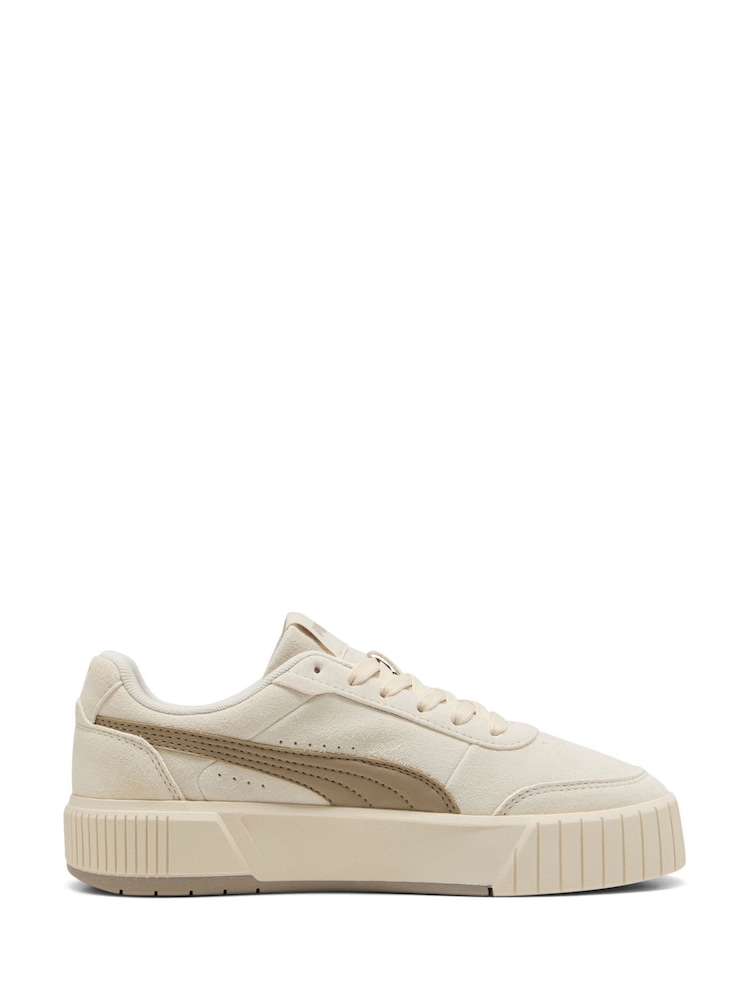 Puma Neutral Womens Carina Mia Trainers - Image 1 of 6
