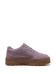 Puma Purple Womens Karmen Trainers - Image 1 of 6