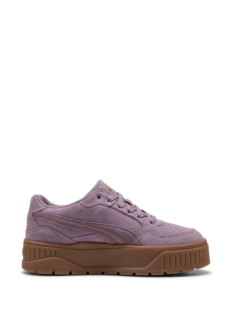 Puma Purple Womens Karmen Trainers - Image 1 of 6