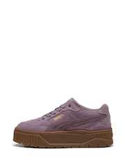 Puma Purple Womens Karmen Trainers - Image 2 of 6