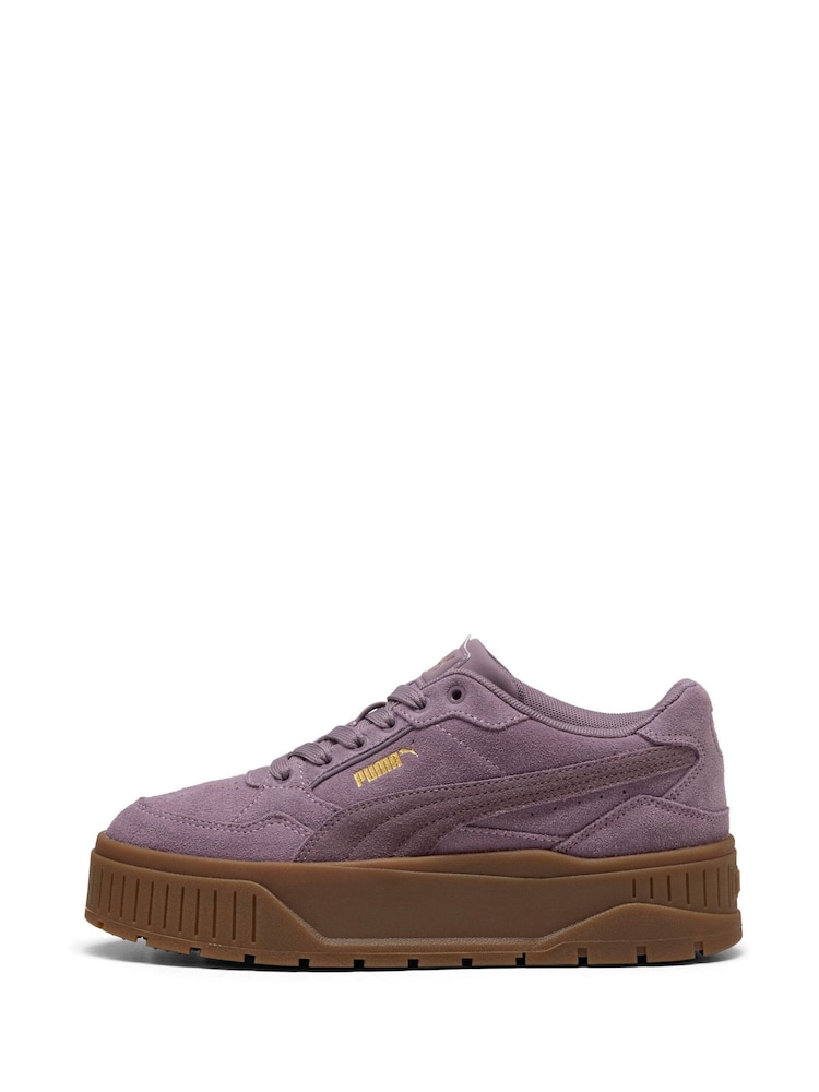 Puma Purple Womens Karmen Trainers - Image 2 of 6