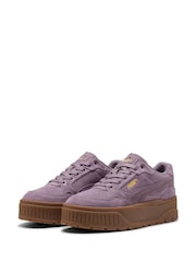 Puma Purple Womens Karmen Trainers - Image 3 of 6
