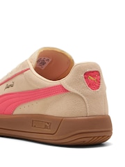Puma Beige Womens Club Klassika Trainers - Image 6 of 6