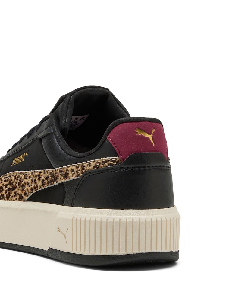 Puma Leopard Womens Carina Mia Trainers - Image 6 of 6 Puma Leopard Womens Carina Mia Trainers - Image 6 of 6